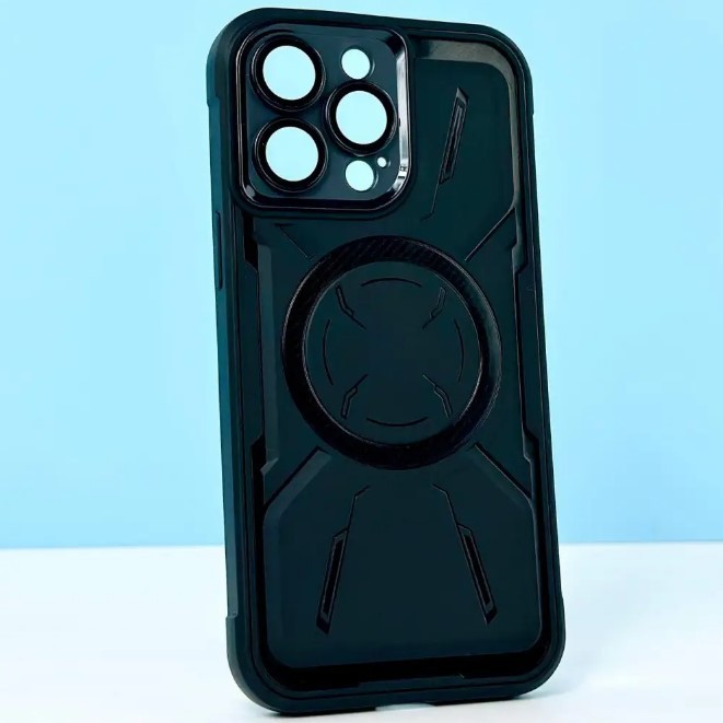 Чохол Cool Shield Case Magnetic для  IPhone 13 Pro Max 6.7" (Чорний)-0