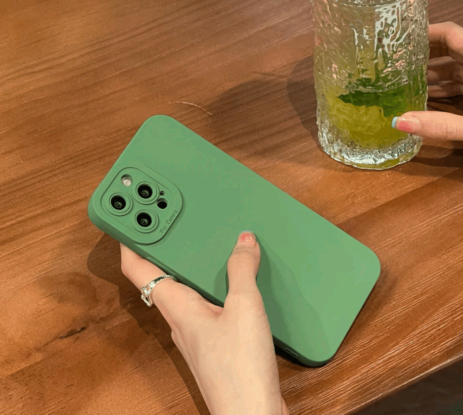 Накладка  Matte Lux для iPhone 13 mini Green-0
