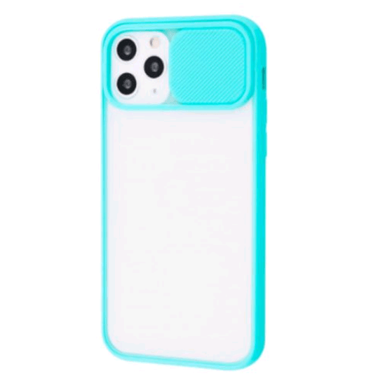Накладка Camshield mate TPU для IPhone 11 Бірюзова-0
