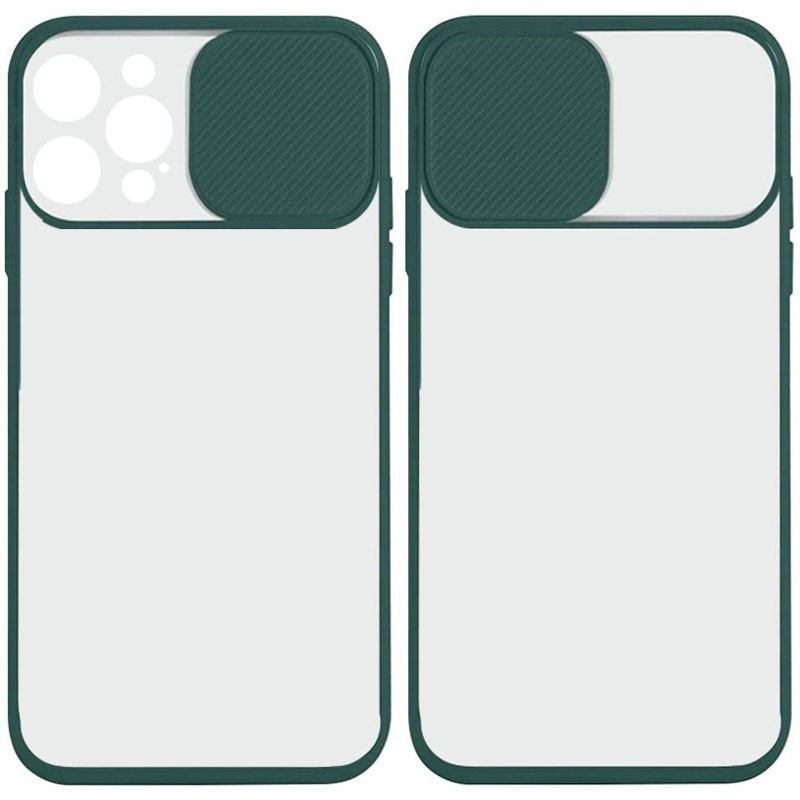 Накладка Camshield mate TPU для IPhone 13 Pro Max Зелена-0
