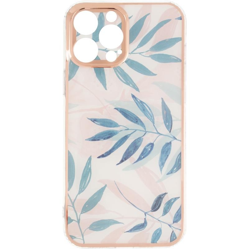 Накладка Leaf Case для iPhone 13 Pro Max Pink Grass-0