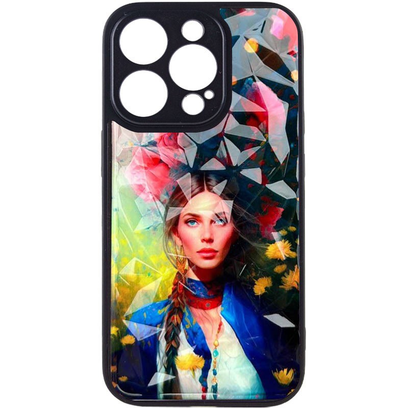 Накладка Ladies для Iphone 13 Pro Max Квітуча Україна-0