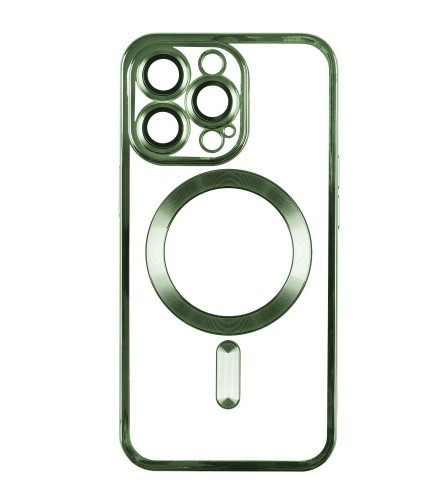 Накладка SHINING Camera MagSafe для iPhone 13 Pro Max Green-0