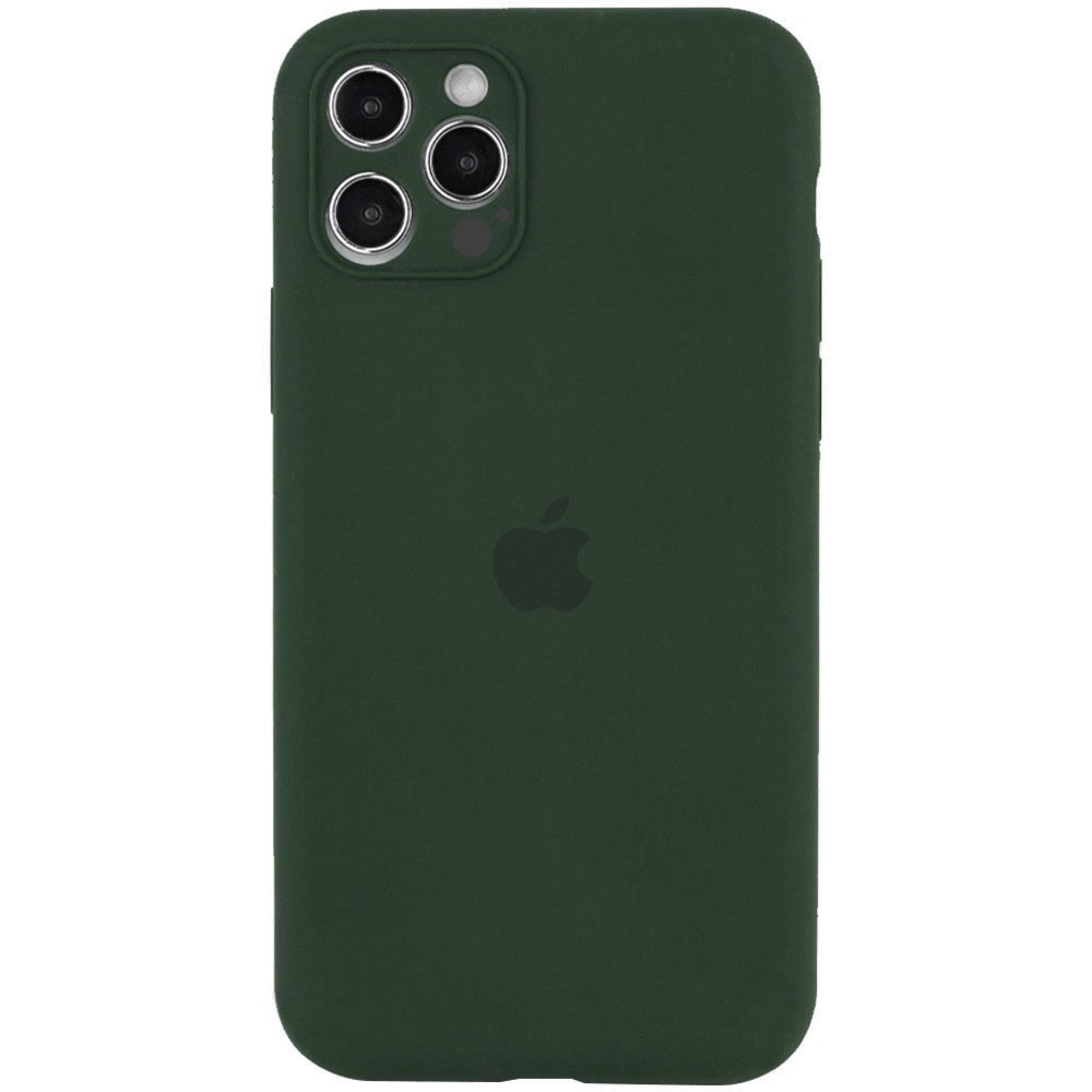 Silicone Case Full Camera Protective (AA) для iPhone 13 Pro Max (Cyprus green)-0