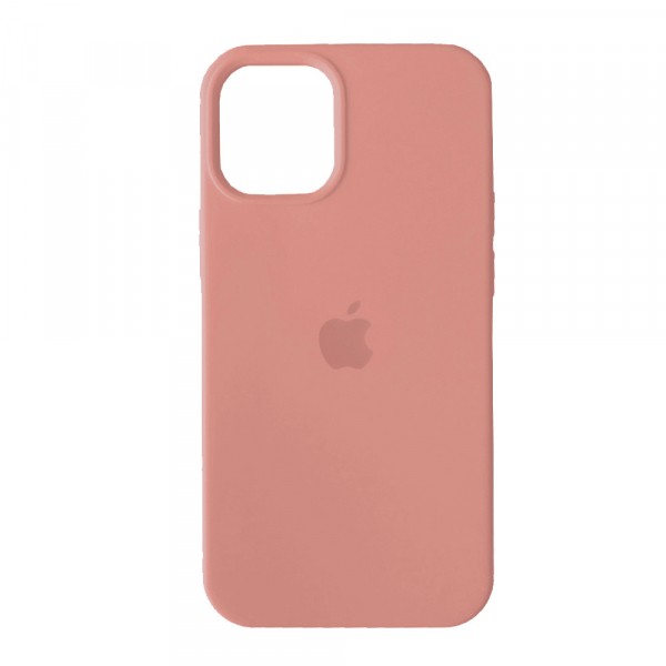 Silicone Case Full Protective (AA) для iPhone 13 (light pink)-0