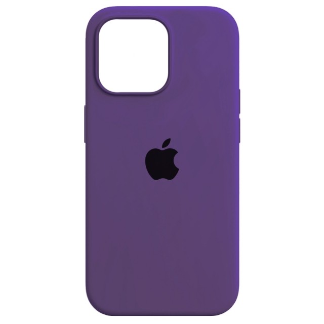 Silicone Case Full Protective (AA) для iPhone 13 PRO (Grape)-0