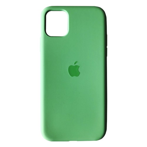 Silicone Case Full Protective (AA) для iPhone 15 (Spearmint)-0