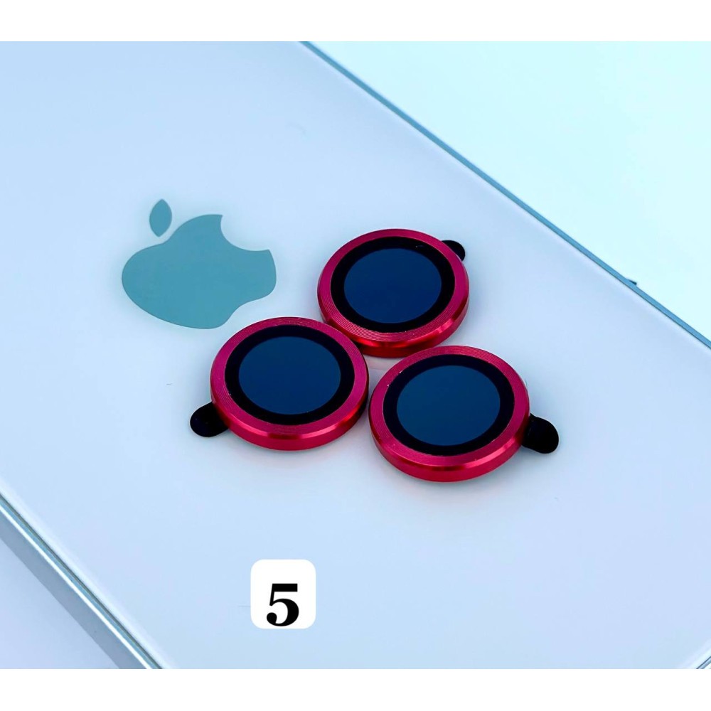 Захисне скло для камери  iPhone 13 /13 Mini (Червоне)-0