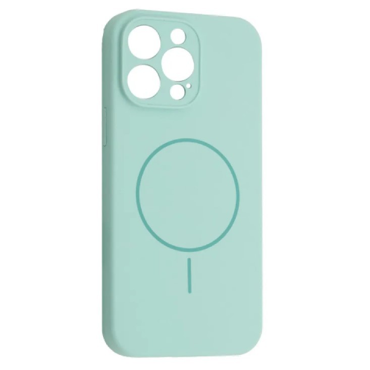 Чохол Silicone Case Full Camera Protective Magsafe для iPhone 15 Pro Max Glycine-0