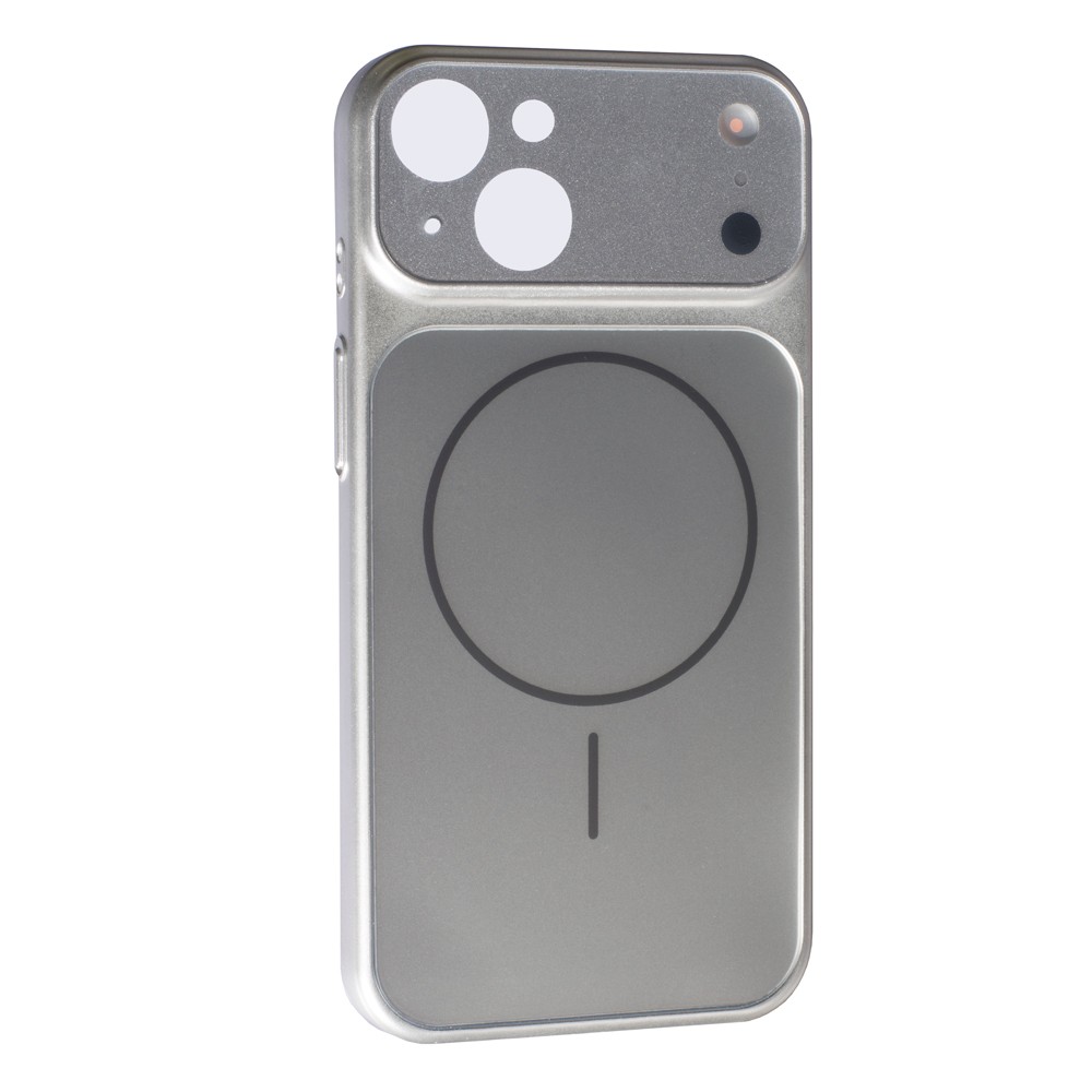 Чохол 17 Style MagSafe для iPhone 14/13 срібний-0