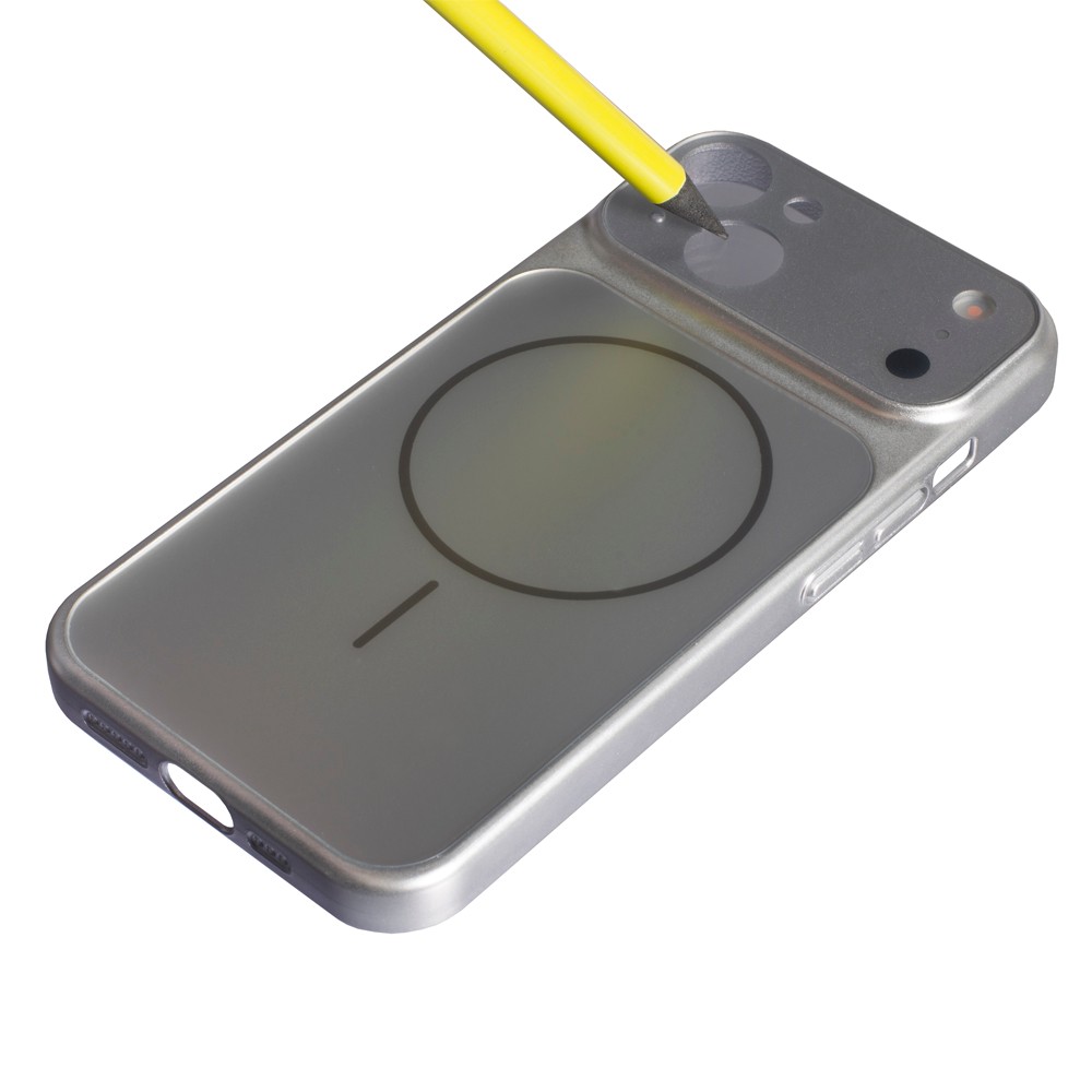 Чохол 17 Style MagSafe для iPhone 14/13 срібний-1