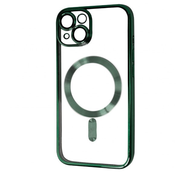 Накладка SHINING Camera MagSafe для iPhone 13 Green-0