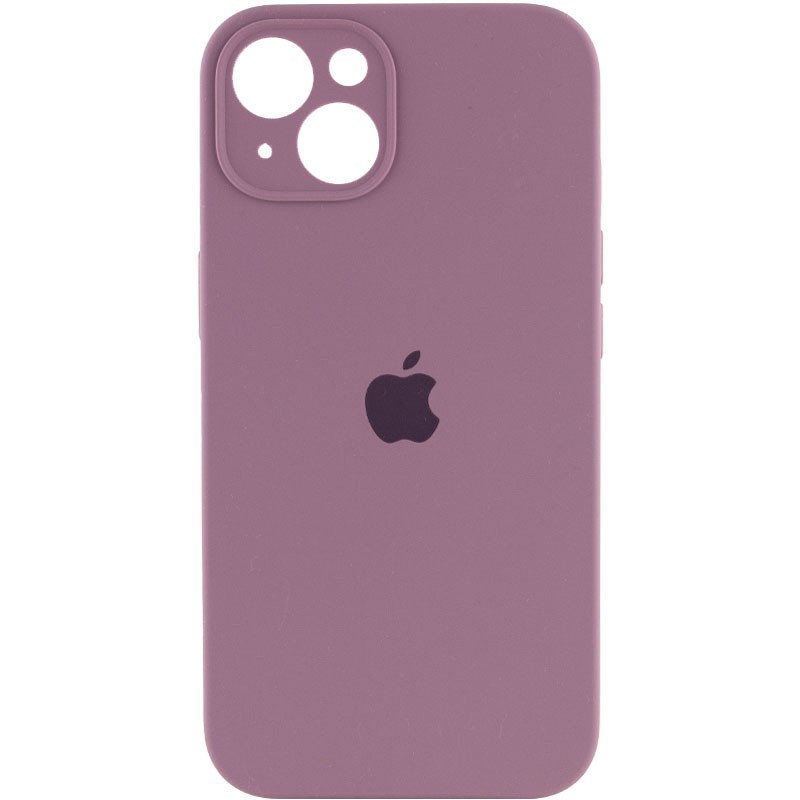 Silicone Case Full Camera Protective (AA) для iPhone 14 (Lilac pride)-0