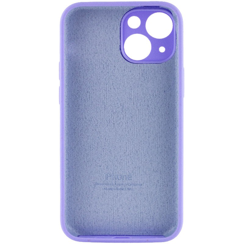 Silicone Case Full Camera Protective (AA) для iPhone 14 (Dasheen)-1