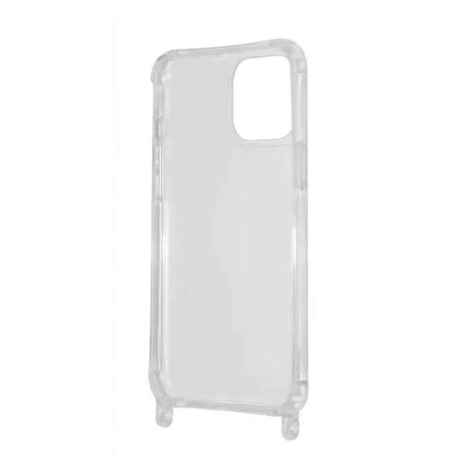 WAVE Clear Case with Strap iPhone 15 Pro Max (black)-1