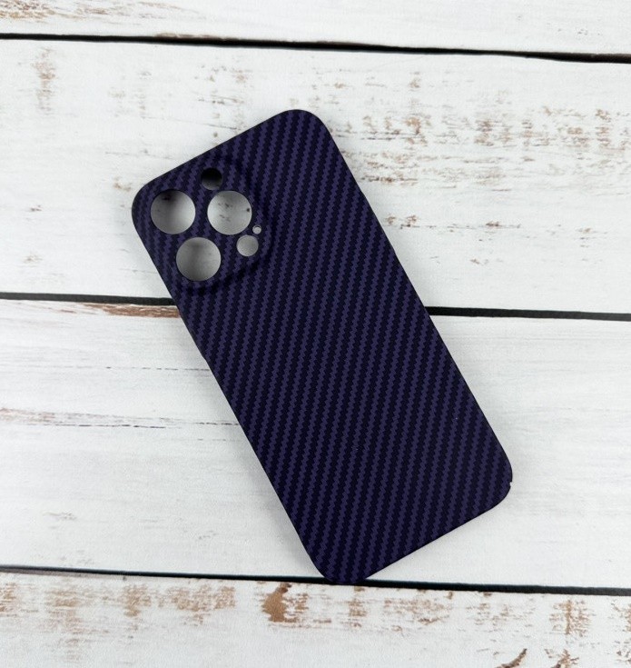 Накладка Air Carbon для Iphone 16 Pro (Фіолетова)-0