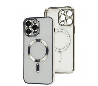 Накладка SHINING Camera MagSafe для iPhone 13 (Срібляста)-0