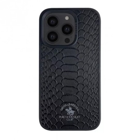 Накладка Polo Knight Leather Case для iPhone 14 Pro (Black)-0