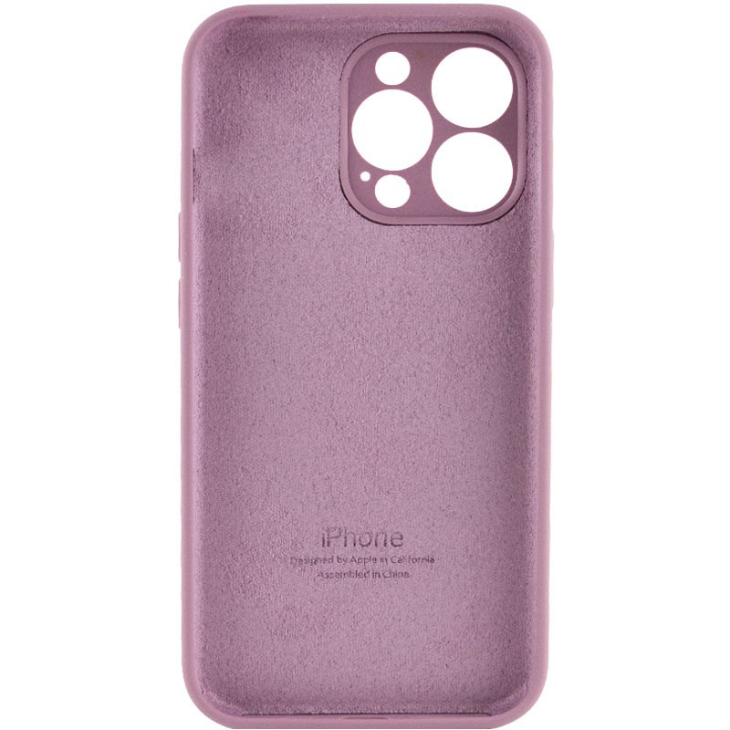 Silicone Case Full Camera Protective (AA) для iPhone 14 Pro (Lilac pride)-1