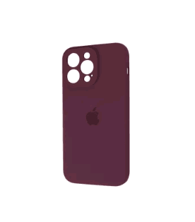 Silicone Case Full Camera Protective (AA) для iPhone 14 Pro Max (Marsala)-0