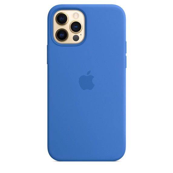 Silicone Case Full Protective (AA) для iPhone 14 Pro (6.1") (Capri Blue)-0