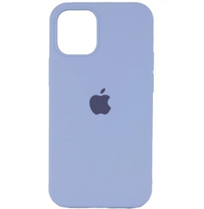 Silicone Case Full Protective (AA) для iPhone 14 (Lilac cream)-0