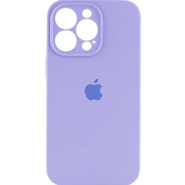 Silicone Case Full Camera Protective (AA) для iPhone 14 Pro (Violet)-0