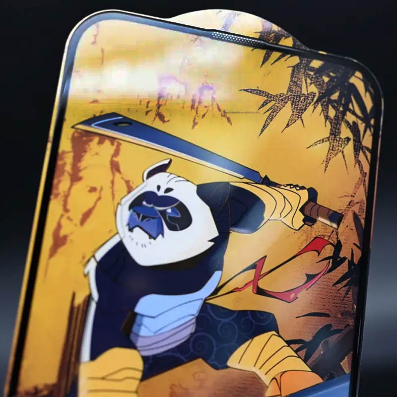 Захисне скло  5D Anti-static Panda для iPhone 14 Pro Max (6.7")-1