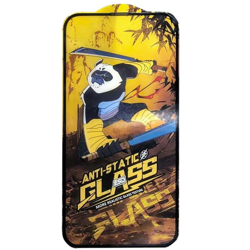 Захисне скло  5D Anti-static Panda для iPhone 14 Pro Max (6.7")-0