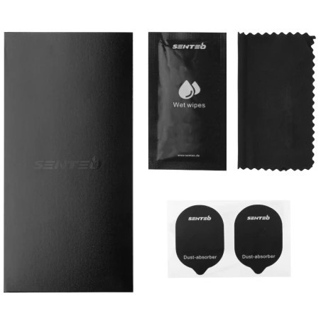 Захиcне скло  SENTEO 9H Shock Resistant для iPhone 15 Pro-1