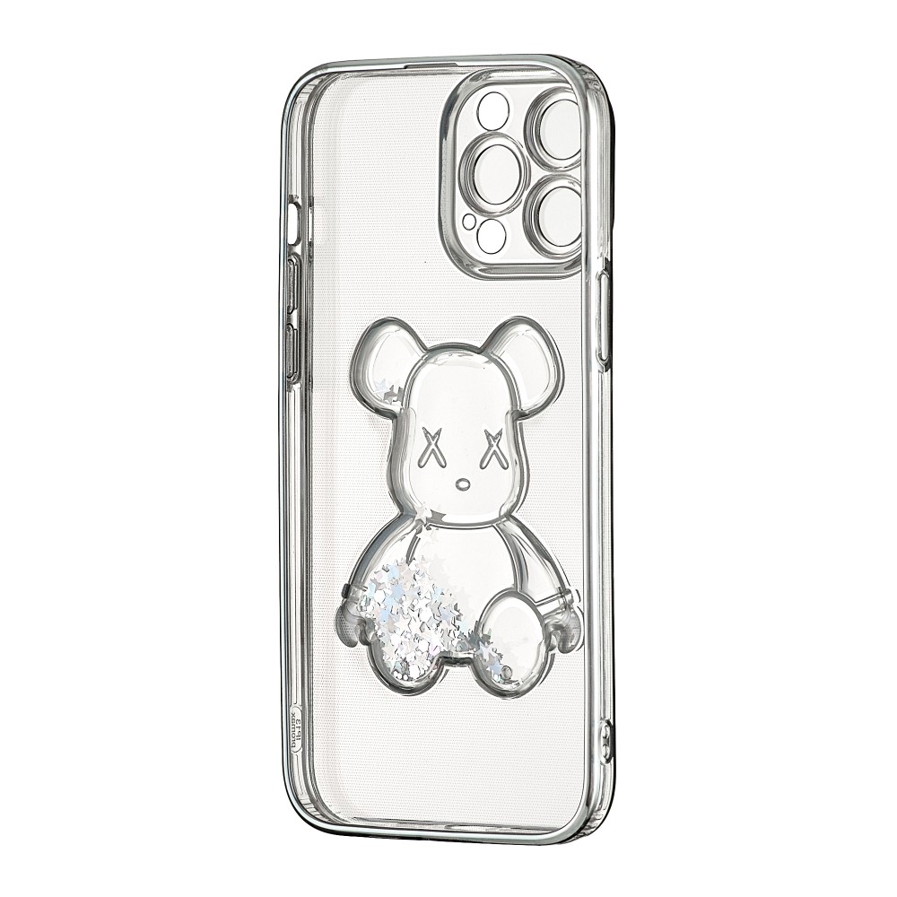 Накладка Shining Bear для IPhone 12 Pro Max Срібляста-1