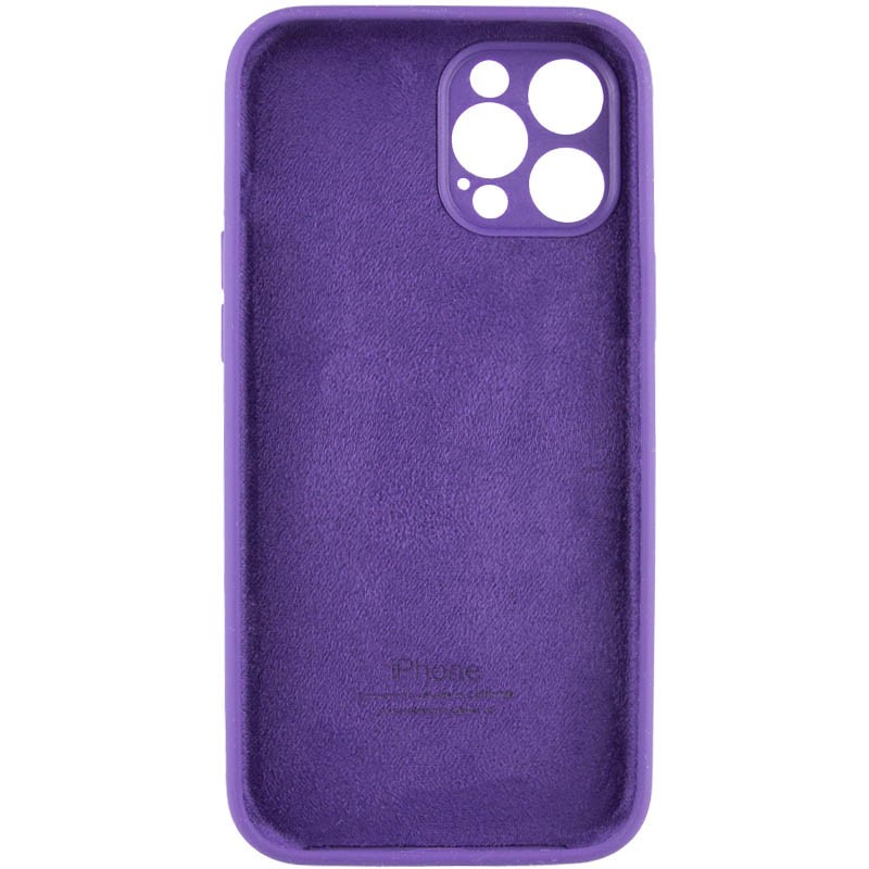 Silicone Case Full Camera Protective (AA) для iPhone 14 Pro Max (Violet)-1