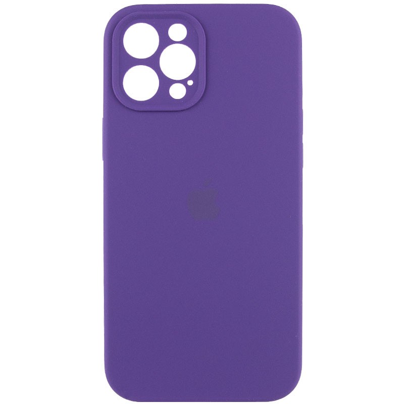 Silicone Case Full Camera Protective (AA) для iPhone 14 Pro Max (Violet)-0