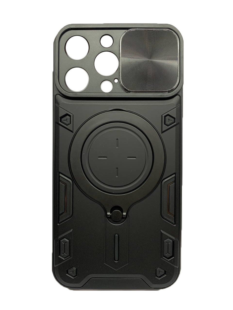 Накладка Protective Stand Case для iPhone 14 Pro Max (Black)-0