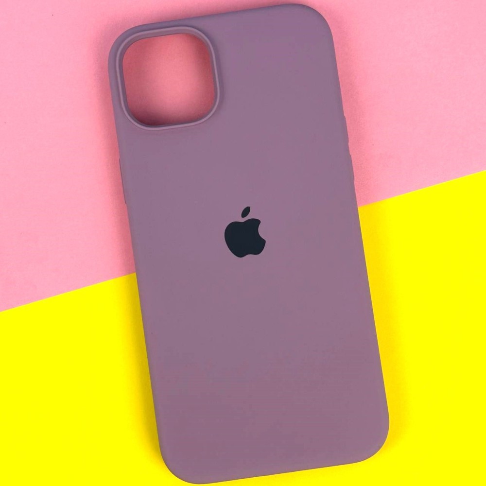 Silicone Case Full Protective (AA) для iPhone 14 Pro Max (6.7") (Lilac pride)-0