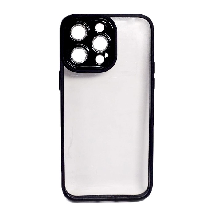 Накладка Fashion Color для Iphone 14 Pro Max (Black)-0