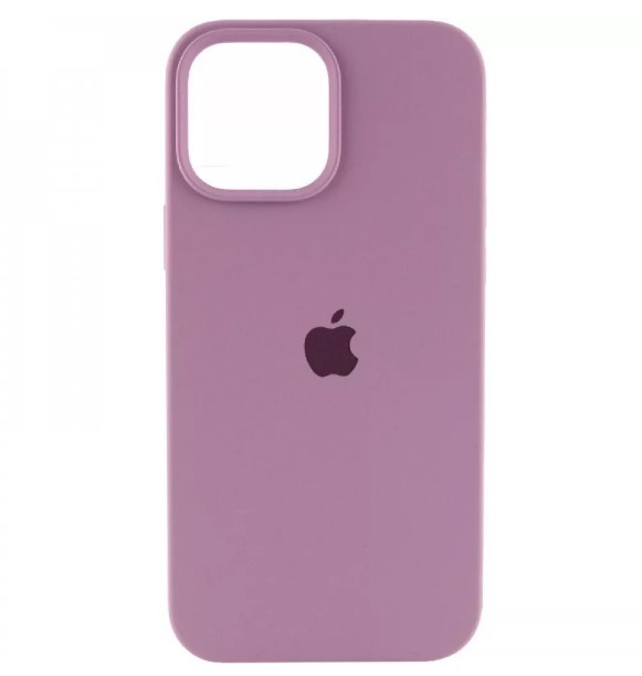 Silicone Case Full Protective (AA) для iPhone 15 Plus (Light purple)-0