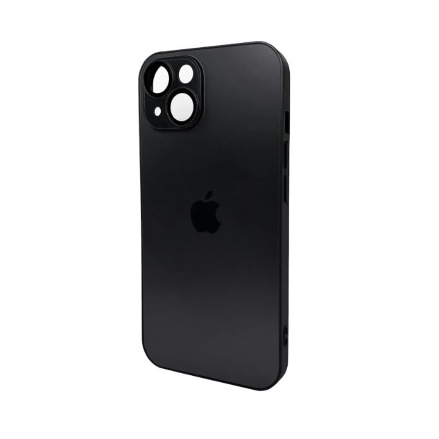 Чохол AG Glass Matt Frame Color Logo для  iPhone 15 Pro Graphite-0