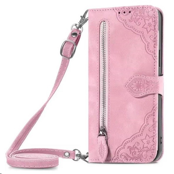 Книжка Wallet для iPhone 15 Pink-0