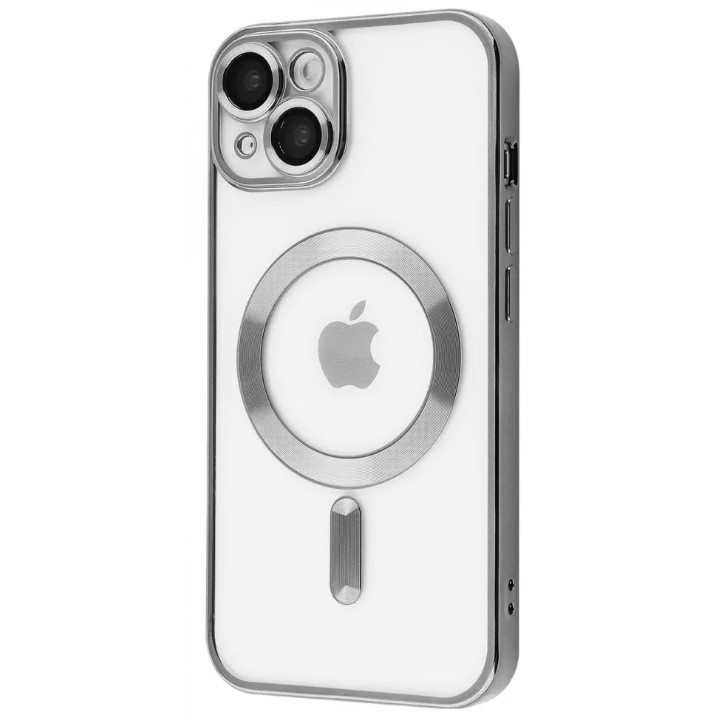Накладка Metal Matte Case MagSafe для iPhone 15 (natural  titanium)-0