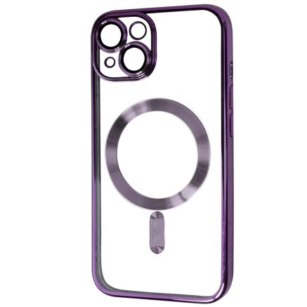 Накладка SHINING Camera MagSafe для iPhone 15 Violet-0