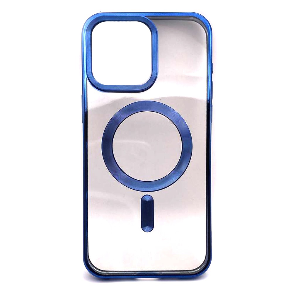 Накладка SHINING  MagSafe для Iphone 15 Pro Max (Blue)-0