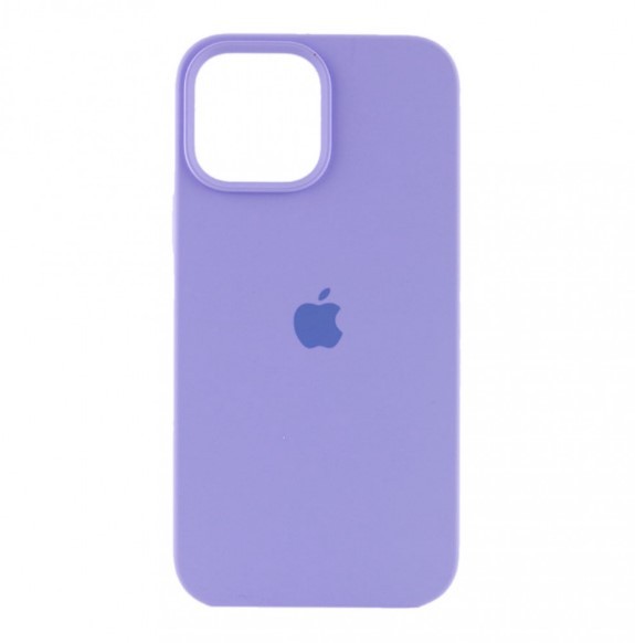 Silicone Case Full Protective (AA) для iPhone 15 (Lavander)-0