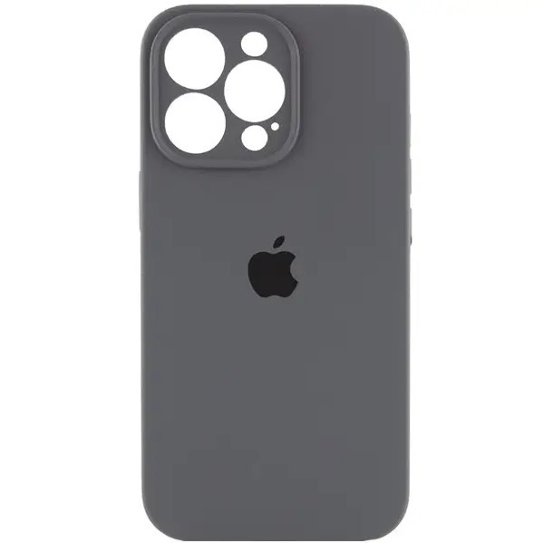 Silicone Case Full Protective (AA) для iPhone 12 Pro (Grey)-0