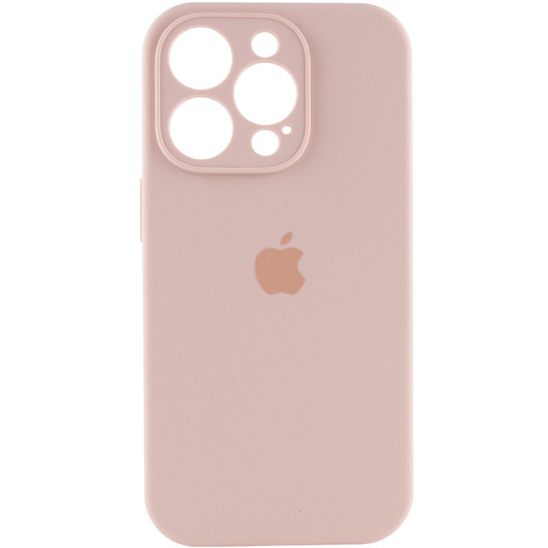 Silicone Case Full Camera Protective (AA) для iPhone 15 Pro (Pink sand)-0