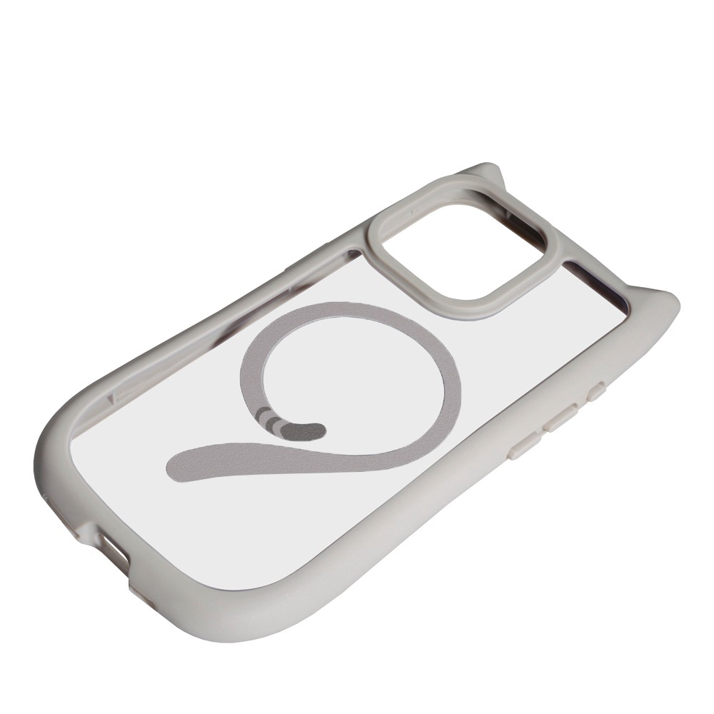 Накладка CAT MAGSAFE для Iphone 15 pro Gray-1