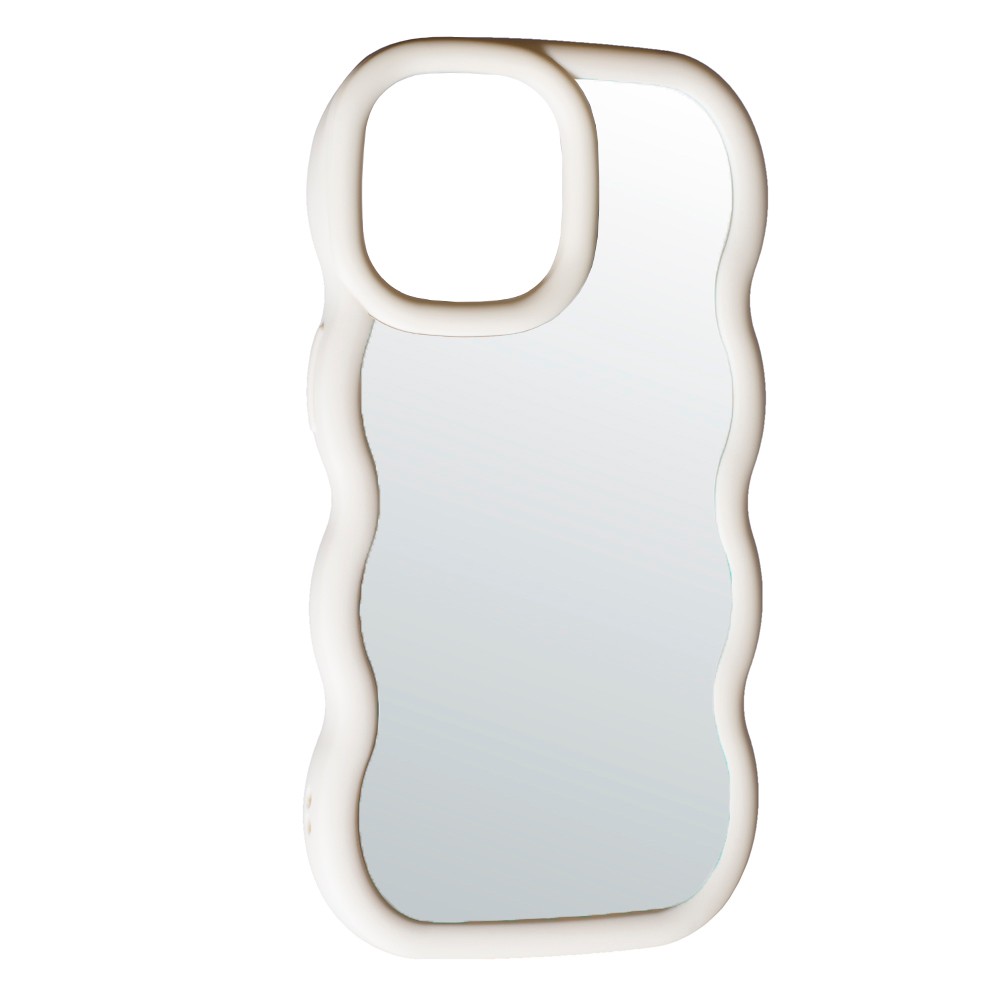 Чохол Wave Mirror для Iphone 15 Pro White-0