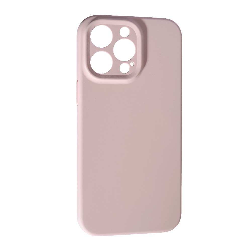 Silicone Case Full Camera Protective NO LOGO (AA) для iPhone 15 Pro (Pink sand)-0