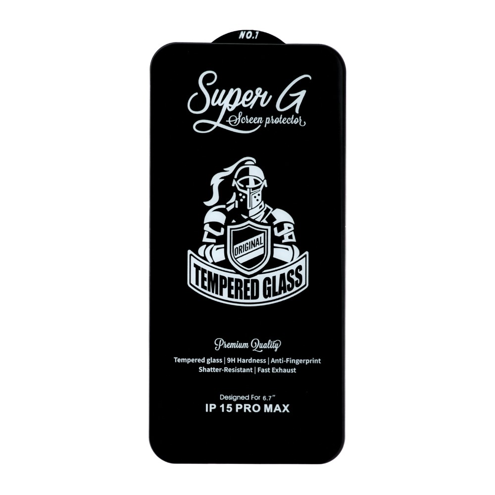 Захисне скло Super G для iPhone 15 Pro Max-0