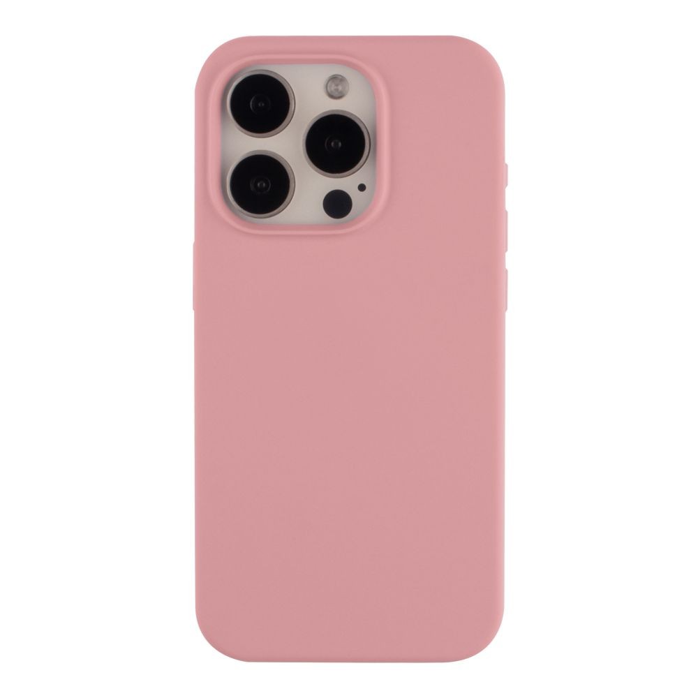 Чохол Silicone Case Full Protective NO LOGO  для iPhone 15 Pro Max (Light pink)-0